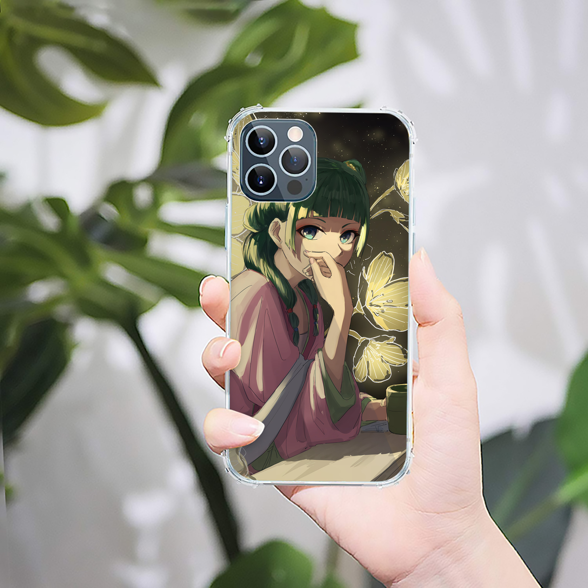 （画像用） 薬屋のひとりごと The Apothecary Diaries 【iPhone 12シリーズ対応】透明スマホケース（クリアソフトケース）